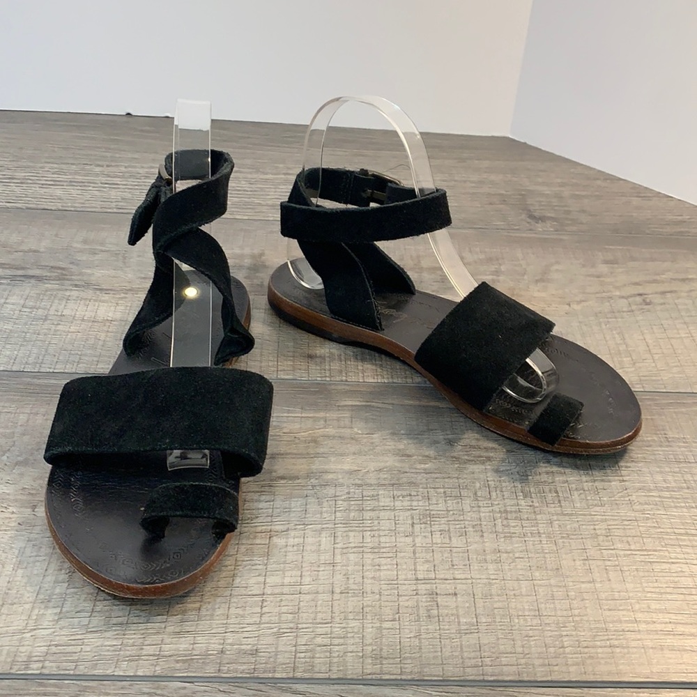 Free People ankle wrap sandals size 36